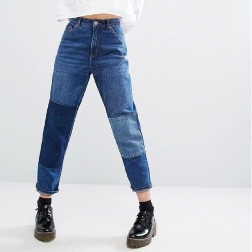 Denim Monki Two-Toned Jeans